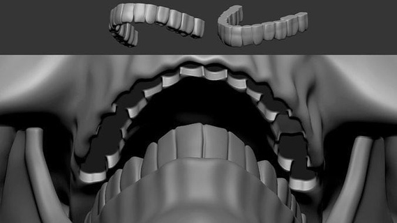 scull anatomy head teeth leather face mask eye sport bone skull art sculptures 3d print model - Mito3D