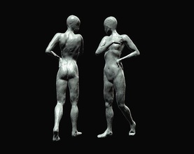 sculpter 1 1000 sculpte an esquisser étude stade personnage femme art sculptures 3d print model - Mito3D