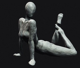 sculpt 8 1000 sculpts year sketch study character woman art clay plastic sculpture artwork handicraft human anatomy muscles musculoskeletal sculptures 3d print model - Mito3D
