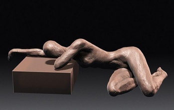 sculpt 9 1000 sculpts year sketch study character woman art clay plastic sculpture artwork handicraft human anatomy muscles musculoskeletal sculptures 3d print model - Mito3D
