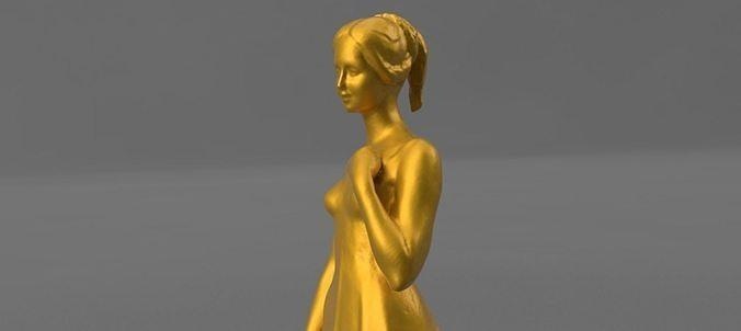 sculpture juliet - located verona italy romeo 3d print art body female scanner model giulietta amore leggenda donna femmina ritratto bronzetto scans replicas 3d print model - Mito3D