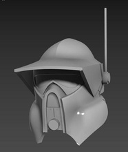 seargent hound wearable one12 scale helmet files sergeant dog starwars trooper trainer massiff jedi yoda saber light duel vader hobby diy hand tools 3d print model - Mito3D