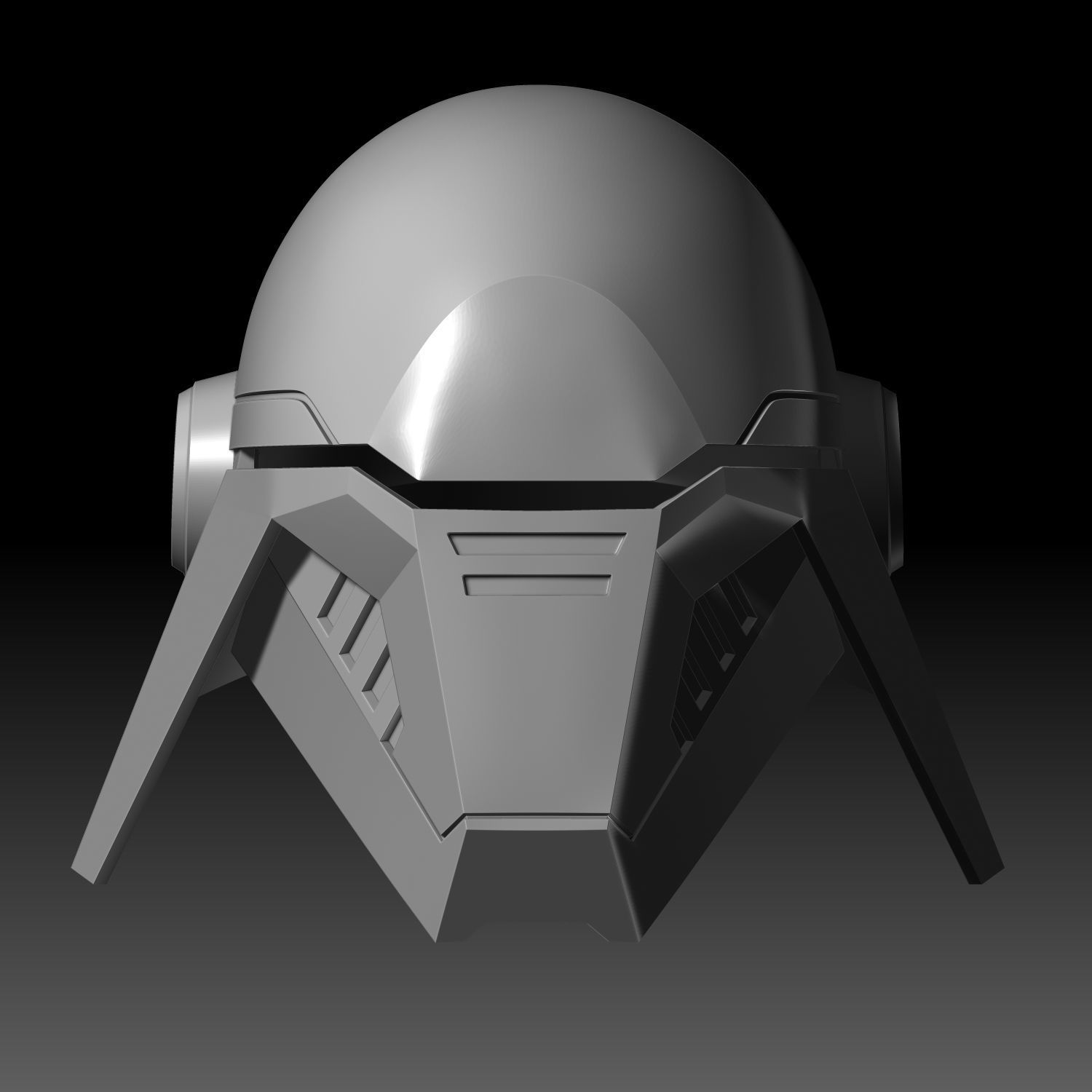second sister inquisitor helmet 3d printable model starwars sw cosplay sith purge trooper fighter lightsaber hobby diy fallen order costume mask 3D print model - Mito3D