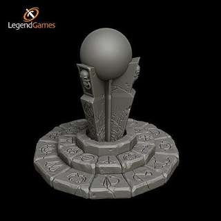 seeing stone stand necromancer arcane mage magic palantir games toys game accessories 3d print model - Mito3D