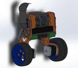 auto de equilibrio del robot juegos-juguetes selfbalancing brobot equilibrada equilibrador el juegos los juguetes 3d print model - Mito3D