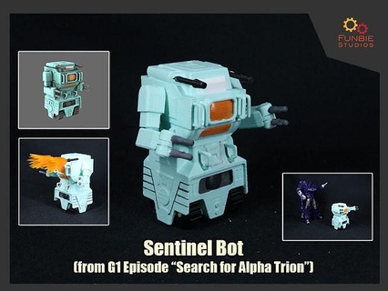 sentinella bot trasformatori g1 episodio ricerca alfa trion tf Giochi giocattoli 3d print model - Mito3D