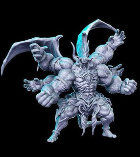 sephirot xiv final fantasy 32mm pre-supported 3d print figure miniature miniatures figurines dnd dungeon dragons heroquest futuristic man sculpture printable cloud remake character main games toys board 3d print model - Mito3D