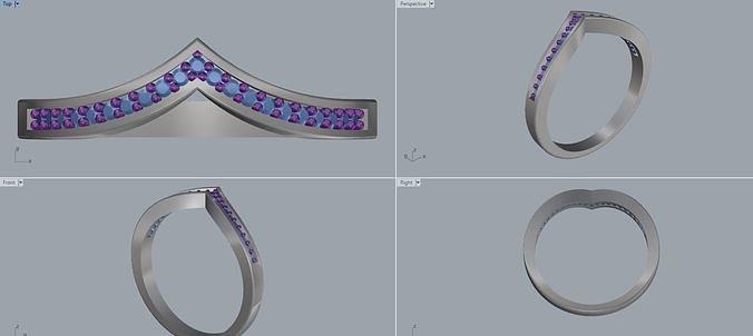 sergente squillare miniature carattere guardia wargaming militare dieselpunk anelli diamante argento oro gioielleria 3d print model - Mito3D