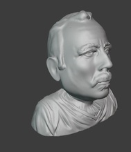 Sergen Yalçın sergenyalcin Beşiktaş Karakartal siyahbeyaz İnönü kartalgolgöl Kartal Sanat heykeller 3d print model - Mito3D