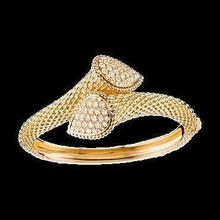 Schlange Armreif Armband Mode Gold Schmuck Silber Matrix Nashorn Juwel Diamanten Perlen Zubehörteil tragen Armbänder 3d print model - Mito3D