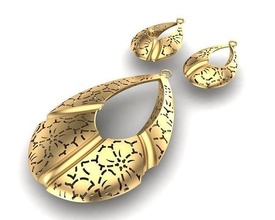 einstellen 0073 Anhänger Schmuck Gold Diamant Mode Schönheit Juwel Ring brillant Panther Halskette Silber Beleuchtung Weiß Licht Lampe Sterling Ringe 3d print model - Mito3D
