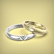 conjunto 29 estrecho banda anillos Boda diseño contemporáneo lujo oro plata platino boda moderno sencillo primitivo clásico Clásico plano comodidad Moda vestir industrial joyería joya 3d print model - Mito3D