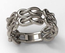 conjunto nudo anillos joyería joya platino precioso plata imprimible diamante anillo oro compromiso Moda metálico fuerza lujo 3d print model - Mito3D