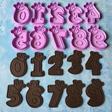 set numbers cookie cutter cookiecutter games toys house kitchen dining cookiestamp cake food cutting nickelodeon kids play decoration disney micky 3d print model - Mito3D