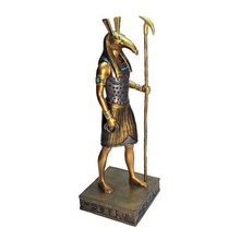 seth egyptian god statue 3d print model art bronze sculpture old deco printable sculptures 3d print model - Mito3D