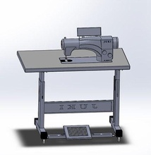 sewing machines juki machinery electronics business tailor fashion 3d print model - Mito3D