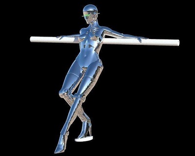 sexyrobot science futuristic robot sci fi armor hobby diy robotics sorayama 3d print model - Mito3D