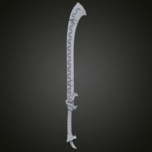 shadow scale sword weapon fantasy mordor lord urfael talion prop replica print games toys cosplay costume steel printable game accessories 3d print model - Mito3D