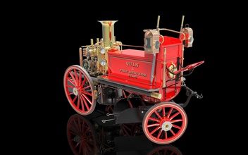shand mason steam powered fire engine technology science engineering 3d print model - Mito3D