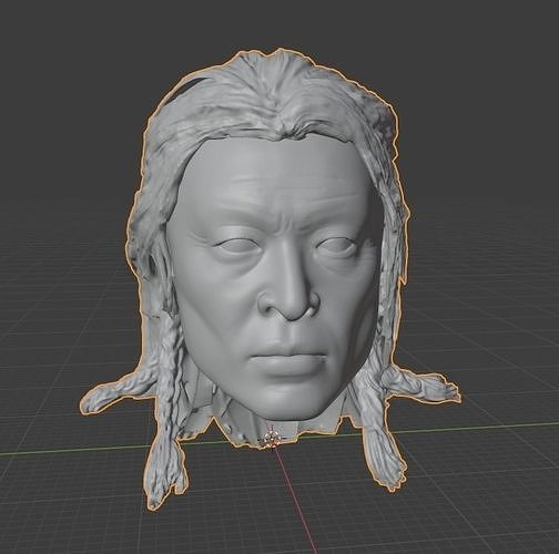 shang tsung baş mk11 model vesika adam şekil vücut oyunlar oyuncaklar 3D print model - Mito3D