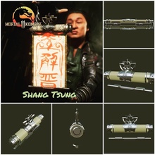 shang tsung scroll of spells - unholy parchment spell soul mortal kombat cosplay mortalkombat mk11 armor potion games toys 3d print model - Mito3D