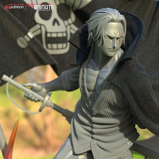 shanks one piece - myanimate onepiece whitebeard bigmom kaido luffy strawhat red uta redforce zoro ace haki art sculptures 3d print model - Mito3D