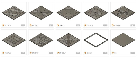 formes formulaire de plâtre pack loisirs-bricolage utilitaires le forme bricolage passe-temps hobby d'autres 3d print model - Mito3D