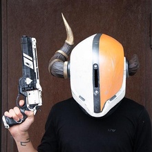 shaxx helmet wearable d2 destiny cosplay prop 3dprinting models hobby diy 3d print model - Mito3D