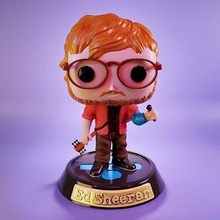 Sheeran funko cantor pop violão arte esculturas 3d print model - Mito3D