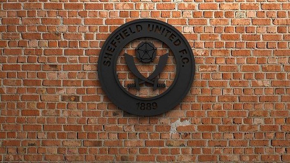sheffield united fc logo football team goal sports game play soccer fifa league championship competition europe icon stadium champions 3d england art sculptures 3d print model - Mito3D