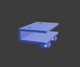 estante montar manos gancho percha ligero uv estantería casa 3d print model - Mito3D