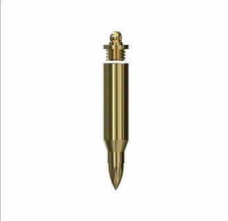 shell bullet pendant bulletpendant goldbullet goldpendant jewelry pendants 3d print model - Mito3D