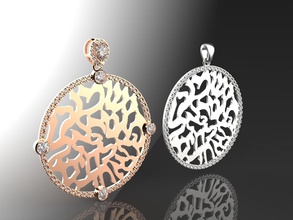 shema pendant 2 models jewelry design gold diamond silver pendants metal men creative custom luxur mens brands briliant millimeters woman 3d print model - Mito3D