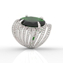 squillare fascino ovale gioielli 3d an 66 gioielleria moda bellezza diamante design braccialetto collana fidanzamento to stampa joyas anillos colgantes pendientes braccialetti braccialetto collane de impegno parà imprimir tiffany anelli 3d print model - Mito3D