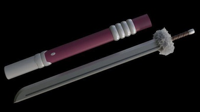 shion espada limo tensión tensei shitara datta conocido juegos juguetes 3d print model - Mito3D