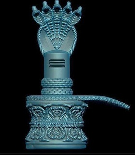 branler bijoux Seigneur Indien or statue Ganesha sculpture sculptures shiv art hindou Dieu 3d print model - Mito3D