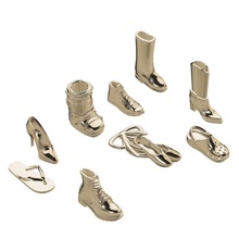 ayakkabı moda takılar kolye altın gümüş mücevherler mücevher bilezik bütün yıldızlar sohbet etmek ay botu timsah drmartins bot kadın takı bilezikler parmak arası 3d print model - Mito3D