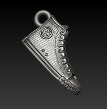 shoes pendant jewelry gold jewellery pendants 3d print model - Mito3D