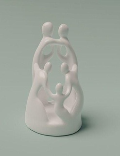 shona famille statue art sculpture créativité impression conceptuel imprimable sculptures 3d print model - Mito3D