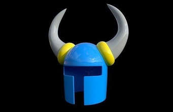 shovel knight helmet 3d digital download wii hobby diy 3d print model - Mito3D