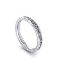 sigle pavimentar dior diamante anillo joya compromiso Boda joyería plata oro enganchar Moda libra esterlina colgante pendiente collar belleza pendientes colgantes anillos 3d print model - Mito3D