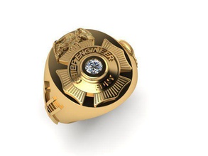 signet ring einzelheiten 94 diamant schmuck gold silber druckbar juwel hochzeit engagement brillant sterling mode engagem schönheit ringe 3d print model - Mito3D