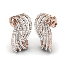 silk earring jewelry gem printable silver jewel diamond ring sterling fashion brilliant bracelet beauty apparel brillant gold sapphire vintag earrings 3d print model - Mito3D
