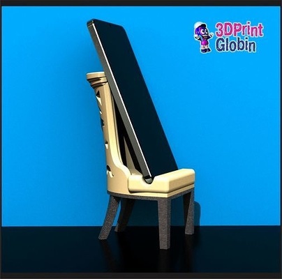 silla princesa soporte celular movil telefono teléfono oficina muebles reina elegante pecado soportes asiento víspera santos navidad casa mueble 3d print model - Mito3D