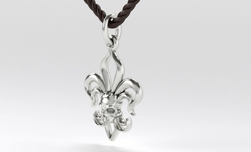 silver pendant skull lily jewelry pendant skull head human lily silver gold fashion beauty cad printable bone pendants