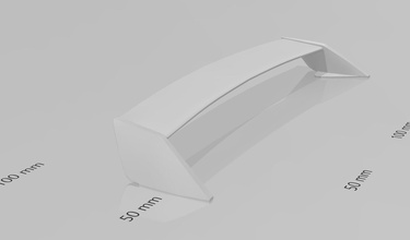 silvia s14 kouki wing rc rchobby rcdrifting hobby rearwing rougenights diy automotive 3d print model - Mito3D