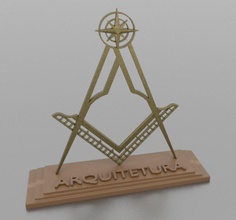simbolo architettura concettuale arte retrò concetto idea sculture 3d print model - Mito3D