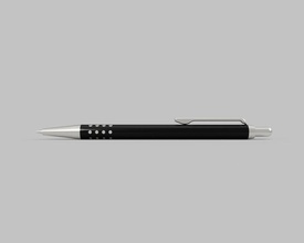 simples caneta esferográfica a casa tinta composição lápis equipamento escola de aço office estudante suprimentos escritório escrita parado desenhar educação outros 3d print model - Mito3D