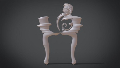 simple chair legs ornament abraham lincoln motifs office living table dinning furniture furnitures interior pieces art tool modern woog wooden armchair kitchen set seating dining room classic house 3d print model - Mito3D