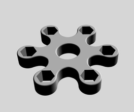 simple fidget spinner games-toys piece game challenge solution jigsaw lost puzzle connection teamwork disjunct board knight connector maze directory direction jig solve problem complexity games toys 3d print model - Mito3D